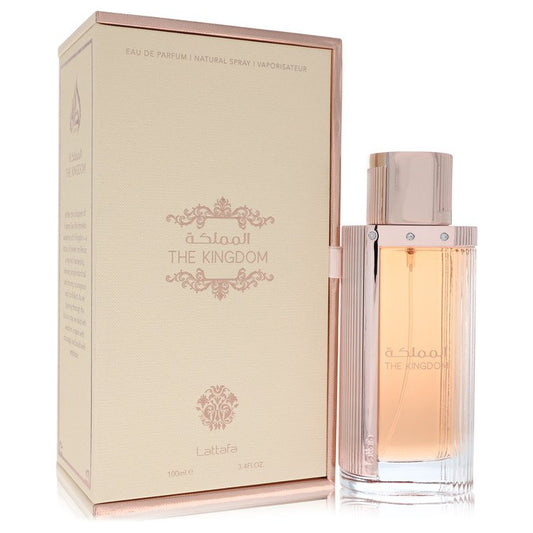 Lattafa The Kingdom by Lattafa Eau De Parfum Spray 3.4 oz for Women - Fragrance Spice