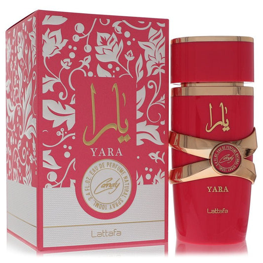 Lattafa Yara Candy by Lattafa Eau De Parfum Spray 3.4 oz for Women - Fragrance Spice
