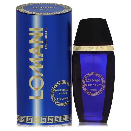 Lomani Blue Dandy by Lomani Eau De Toilette Spray 3.3 oz for Men - Fragrance Spice