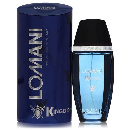 Lomani Kingdom by Lomani Eau De Toilette Spray 3.3 oz for Men - Fragrance Spice
