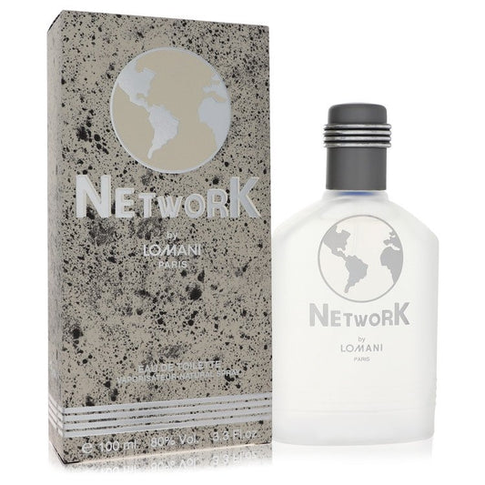 Lomani Network by Lomani Eau De Toilette Spray 3.3 oz for Men - Fragrance Spice