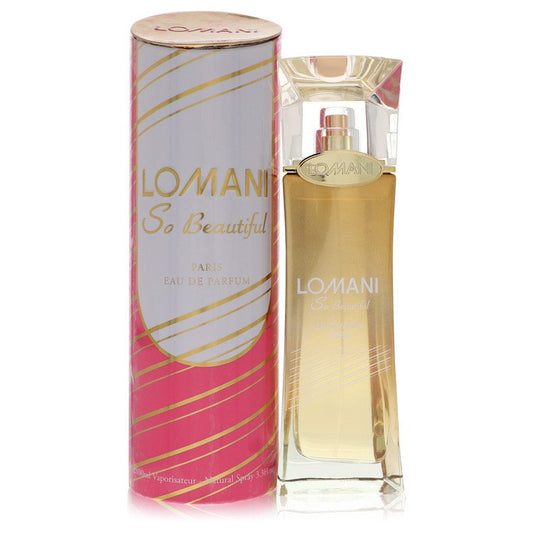 Lomani So Beautiful by Lomani Eau De Parfum Spray 3.3 oz for Women - Fragrance Spice