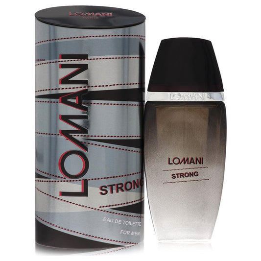 Lomani Strong by Lomani Eau De Toilette Spray 3.3 oz for Men - Fragrance Spice