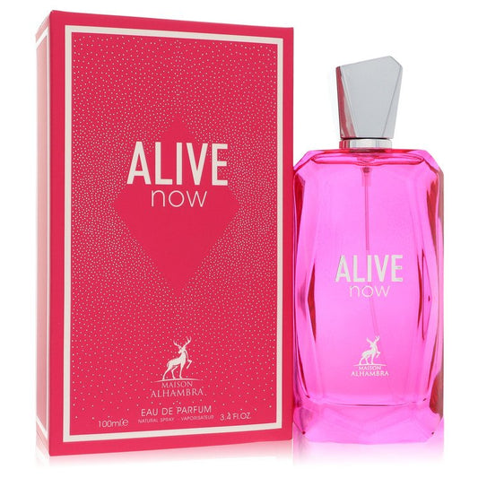 Maison Alhambra Alive Now by Maison Alhambra Eau De Parfum Spray (Unboxed) 3.4 oz for Women - Fragrance Spice