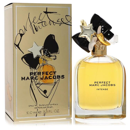 Marc Jacobs Perfect Intense by Marc Jacobs Eau De Parfum Spray 3.4 oz for Women - Fragrance Spice