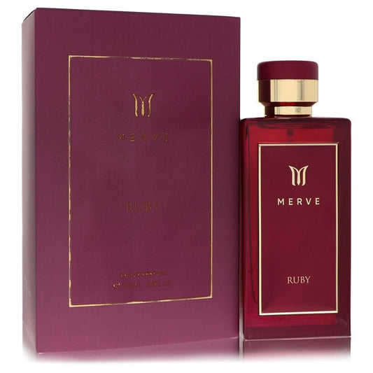 Merve Ruby by Merve Eau De Parfum Spray 3.4 oz for Women - Fragrance Spice