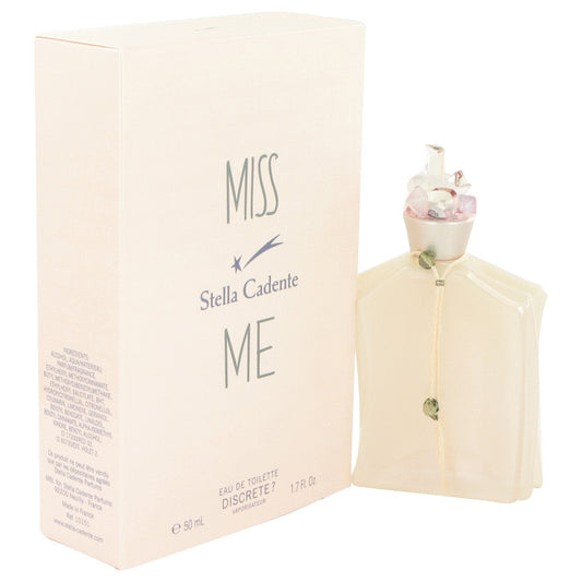 Miss Me Discrete by Stella Cadente Eau De Toilette Spray 1.7 oz for Women - Fragrance Spice