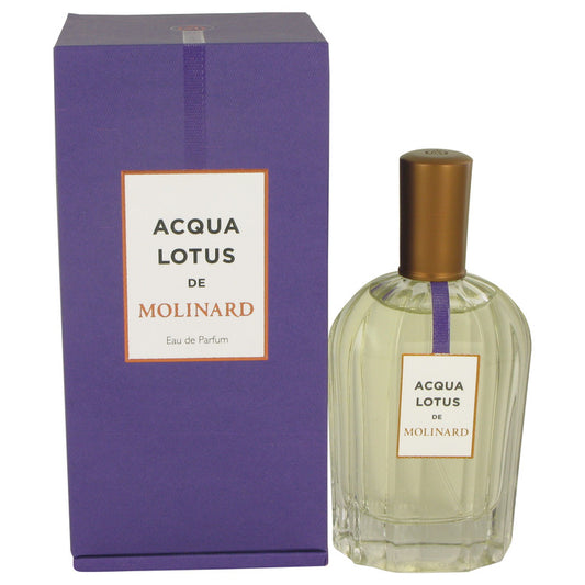 Molinard Acqua Lotus by Molinard Eau De Parfum Spray (Unisex) 3 oz for Women - Fragrance Spice