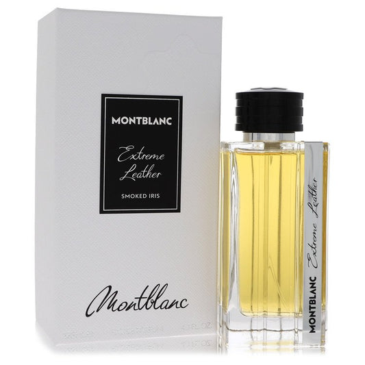 Montblanc Extreme Leather by Mont Blanc Eau De Parfum Spray 4.2 oz for Men - Fragrance Spice