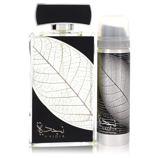 Najdia by Lattafa Eau De Parfum Spray Plus 1.7 Oz Deodorant  (Unboxed) 3.4 oz for Women - Fragrance Spice