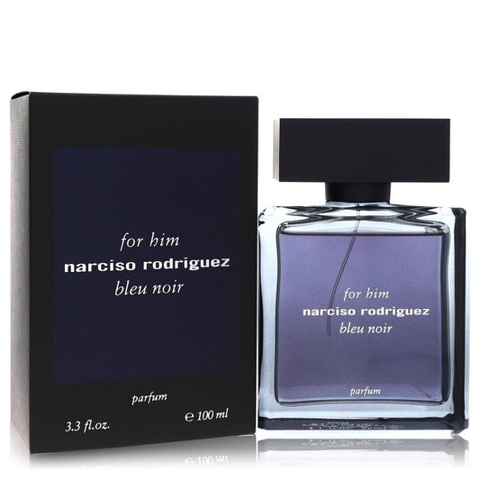 Narciso Rodriguez Bleu Noir by Narciso Rodriguez Parfum Spray 3.3 oz for Men - Fragrance Spice