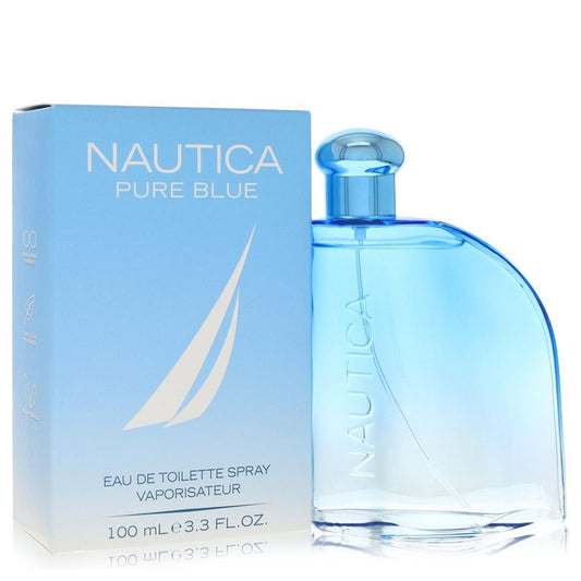 Nautica Pure Blue by Nautica Eau De Toilette Spray 3.3 oz for Men - Fragrance Spice
