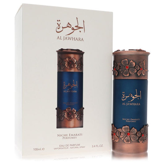 Niche Emarati Al Jawhara by Lattafa Eau De Parfum Spray (Unisex) 3.4 oz for Women - Fragrance Spice