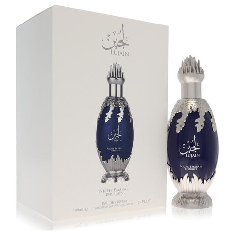 Niche Emarati Lujain by Lattafa Eau De Parfum Spray (Unisex) 3.4 oz for Women - Fragrance Spice