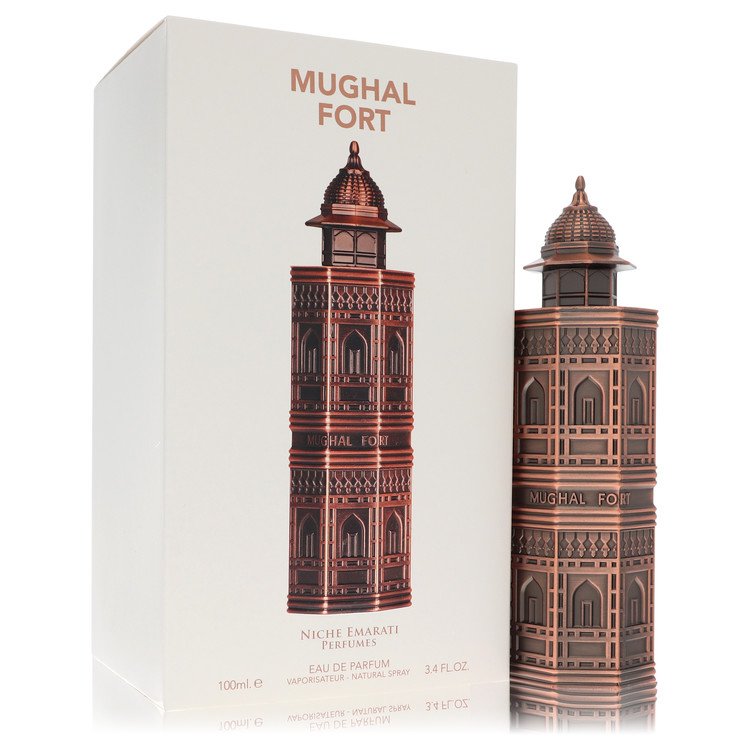 Niche Emarati Mughal Fort by Lattafa Eau De Parfum Spray (Unisex) 3.4 oz for Women - Fragrance Spice
