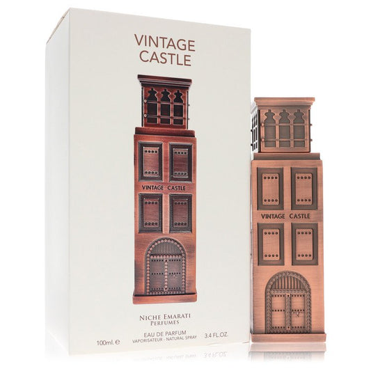 Niche Emarati Vintage Castle by Lattafa Eau De Parfum Spray (Unisex) 3.4 oz for Women - Fragrance Spice
