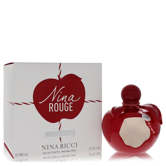 Nina Rouge by Nina Ricci Eau De Toilette Spray 2.7 oz for Women - Fragrance Spice