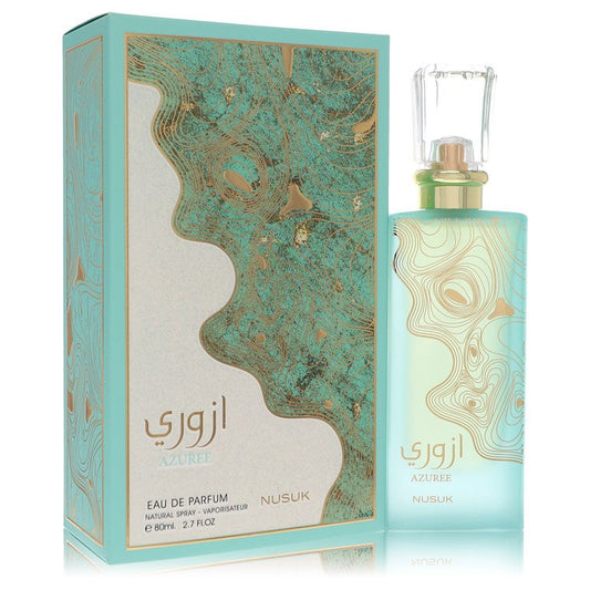Nusuk Azuree by Nusuk Eau De Parfum Spray 2.7 oz for Women - Fragrance Spice