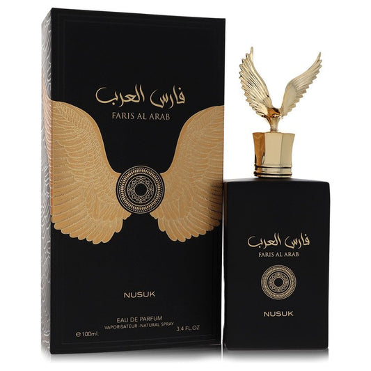 Nusuk Faris Al Arab by Nusuk Eau De Parfum Spray 3.4 oz for Men - Fragrance Spice