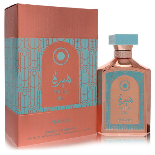 Nusuk Meera Rose by Nusuk Extrait De Parfum Spray 3.4 oz for Women - Fragrance Spice