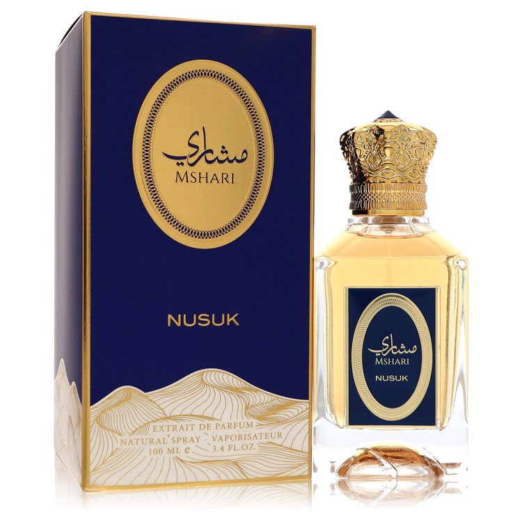 Nusuk Mshari by Nusuk Extrait De Parfum Spray (Unisex) 3.4 oz for Men - Fragrance Spice