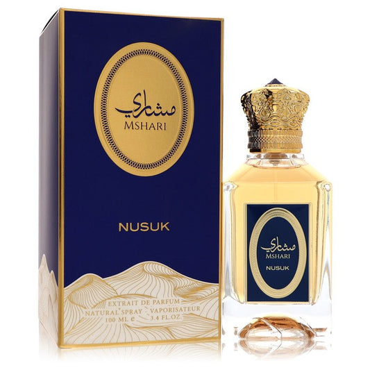 Nusuk Mshari by Nusuk Extrait De Parfum Spray (Unisex) 3.4 oz for Men - Fragrance Spice