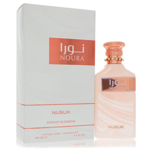 Nusuk Noura by Nusuk Extrait De Parfum Spray (Unisex) 3.4 oz for Women - Fragrance Spice