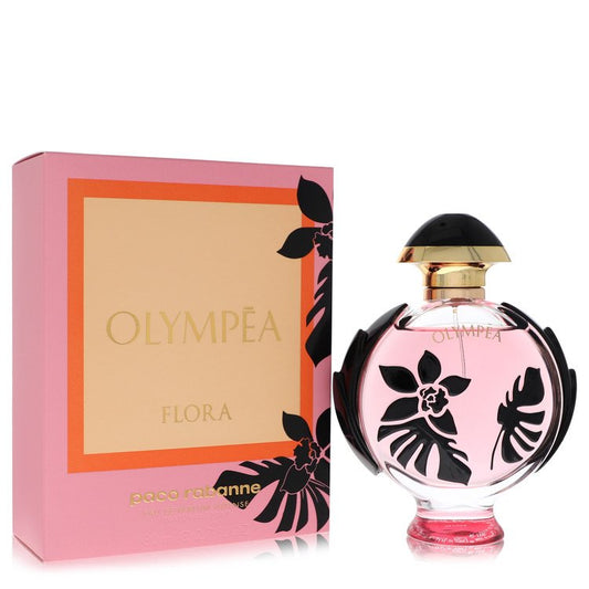 Olympea Flora by Paco Rabanne Eau De Parfum Intense Spray 2.7 oz for Women - Fragrance Spice