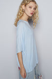 POL Round Neck Half Sleeve T-Shirt - Fragrance Spice