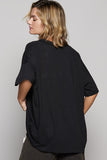 POL V-Neck Half Sleeve T-Shirt - Fragrance Spice