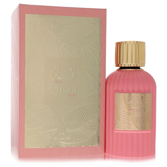 Paris Corner Qissa Pink by Paris Corner Eau De Parfum Spray 3.4 oz for Women - Fragrance Spice