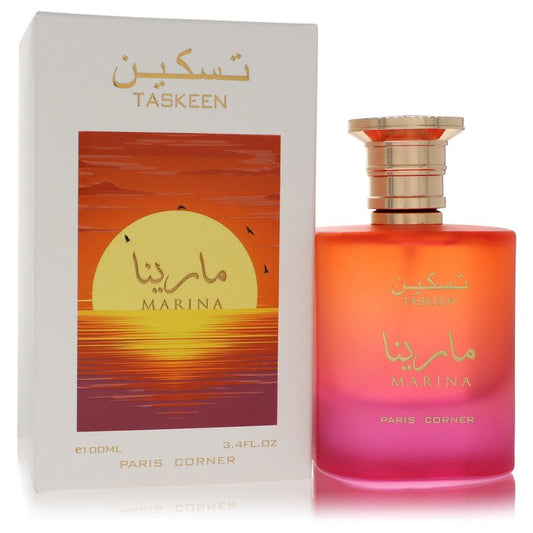 Paris Corner Taskeen Marina by Paris Corner Eau De Parfum Spray (Unisex) 3.4 oz for Men - Fragrance Spice