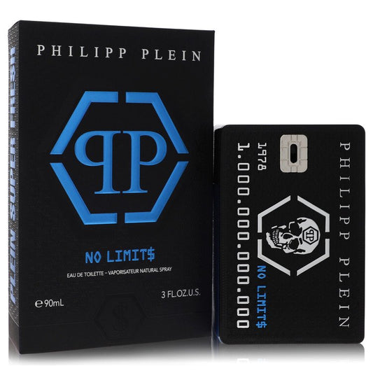 Philipp Plein No Limits Super Fresh by Philipp Plein Parfums Eau De Toilette Spray 3 oz for Men - Fragrance Spice