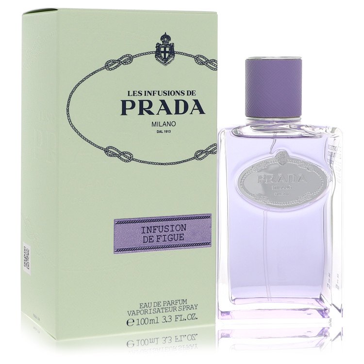 Prada Les Infusions De Infusion De Figue by Prada Eau De Parfum Spray (Unisex) 3.3 oz for Women - Fragrance Spice