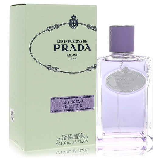Prada Les Infusions De Infusion De Figue by Prada Eau De Parfum Spray (Unisex) 3.3 oz for Women - Fragrance Spice