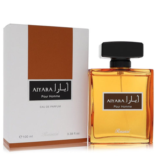 Rasasi Aiyara by Rasasi Eau De Parfum Spray 3.38 oz for Men - Fragrance Spice
