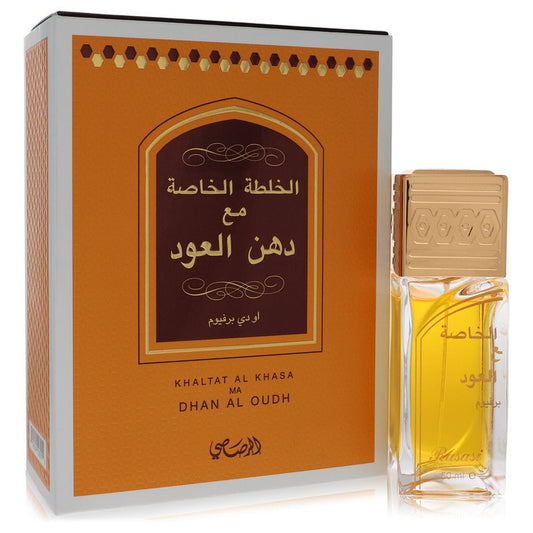 Rasasi Khaltat Al Khasa by Rasasi Eau De Parfum Spray (Unisex) 1.7 oz for Women - Fragrance Spice