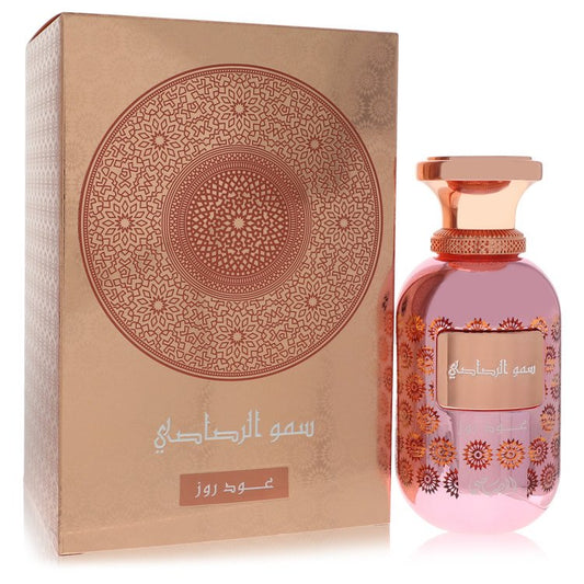 Rasasi Oud Rose by Rasasi Eau De Parfum Spray (Unisex) 3.38 oz for Women - Fragrance Spice
