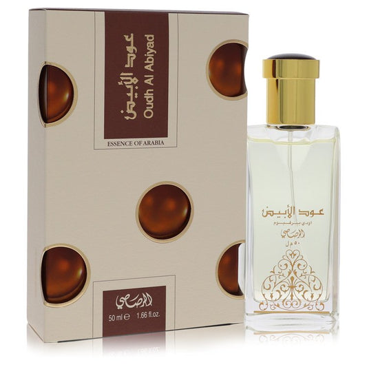Rasasi Oudh Al Abiyad by Rasasi Eau De Parfum Spray (Unisex) 1.7 oz for Women - Fragrance Spice