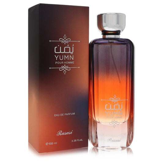 Rasasi Yumn by Rasasi Eau De Parfum Spray 3.38 oz for Men - Fragrance Spice