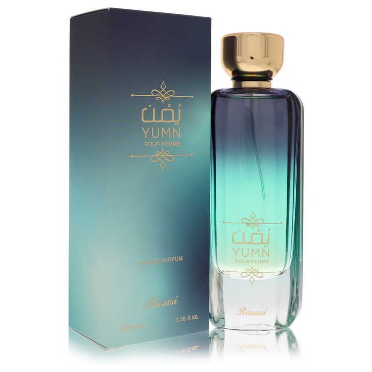Rasasi Yumn by Rasasi Eau De Parfum Spray 3.38 oz for Women - Fragrance Spice