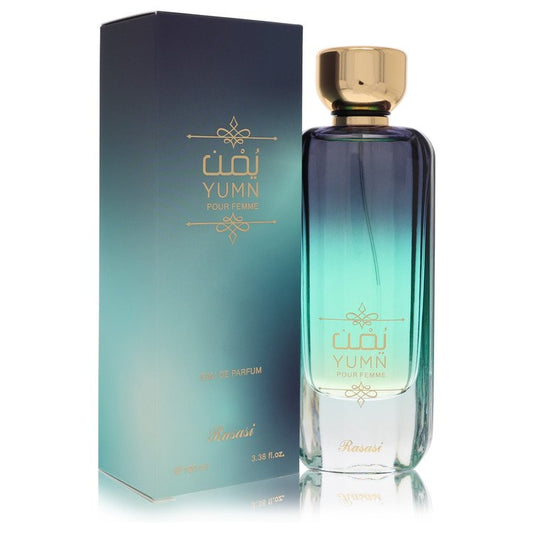 Rasasi Yumn by Rasasi Eau De Parfum Spray 3.38 oz for Women - Fragrance Spice
