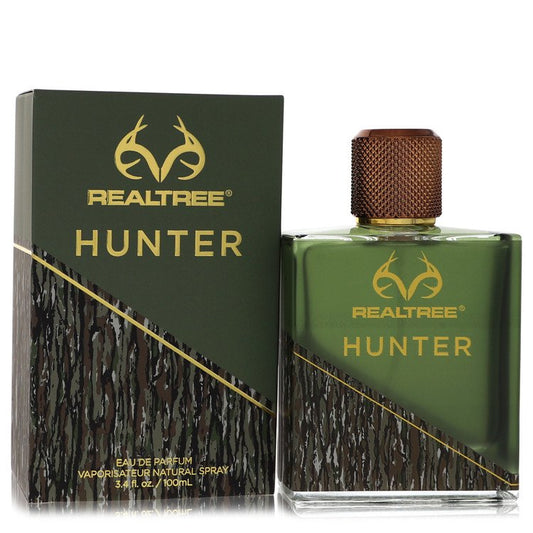 Realtree Hunter by Jordan Outdoor Eau De Parfum Spray 3.4 oz for Men - Fragrance Spice