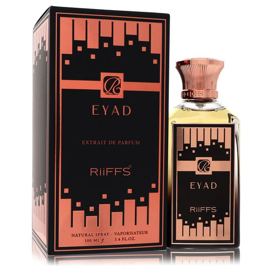 Riiffs Eyad by Riiffs Extrait De Parfum Spray (Unisex) 3.4 oz for Men - Fragrance Spice