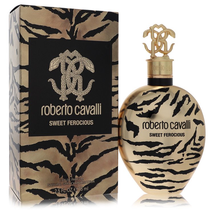 Roberto Cavalli Sweet Ferocious by Roberto Cavalli Eau De Parfum Spray 2.5 oz for Women - Fragrance Spice