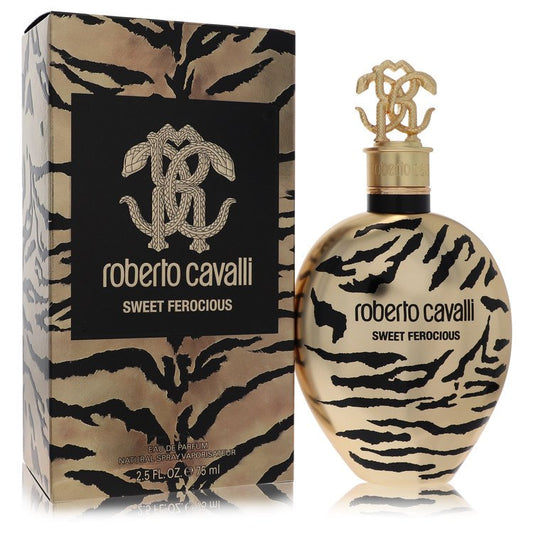 Roberto Cavalli Sweet Ferocious by Roberto Cavalli Eau De Parfum Spray 2.5 oz for Women - Fragrance Spice