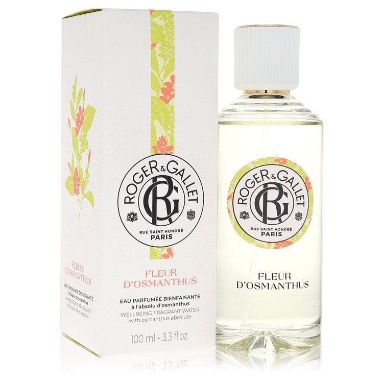 Roger & Gallet Fleur D'Osmanthus by Roger & Gallet Fresh Fragrant Water Spray (Unisex Unboxed) 3.3 oz for Women - Fragrance Spice
