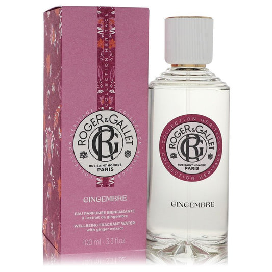 Roger & Gallet Ginger by Roger & Gallet Fresh Fragrant Water Spray 3.3 oz for Women - Fragrance Spice