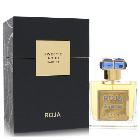 Roja Sweetie Aoud by Roja Parfums Extrait De Parfum Spray (Unisex New Packaging) 1.7 oz for Women - Fragrance Spice