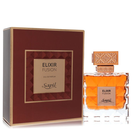 Sapil Elixir Fusion by Sapil Eau De Parfum Spray (Unisex) 3.4 oz for Men - Fragrance Spice